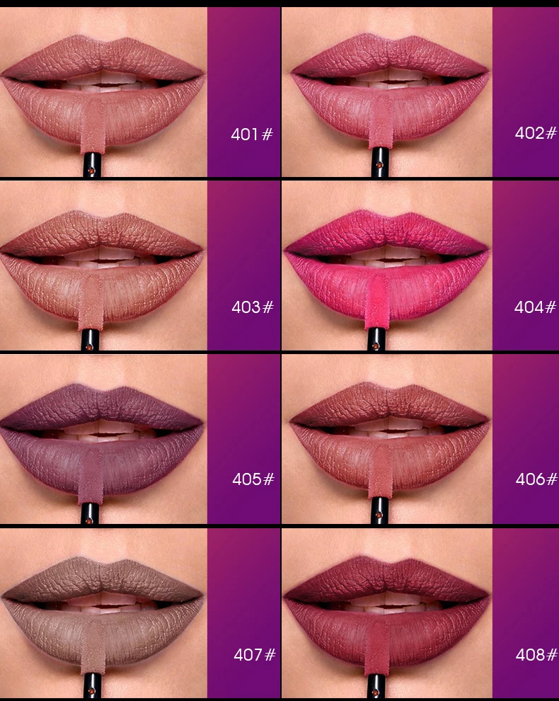 Новинка 2019 натуральный бархатный Матовый жидкий тинт для губ женский макияж