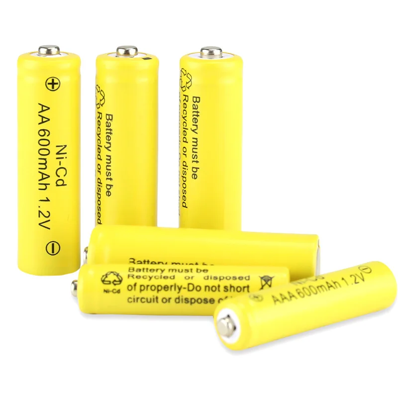 18650 AA батарея 600mah 1,2 V литий-ионный перезаряжаемый аккумулятор для электронных сигарет