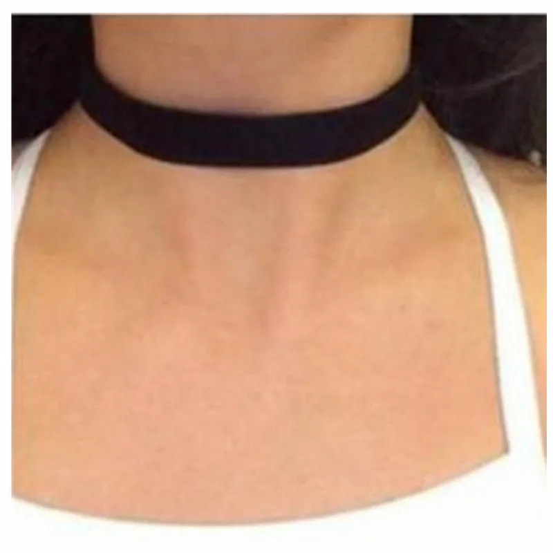 Новинка модное ювелирное изделие кружевная ткань черный чокер ожерелье