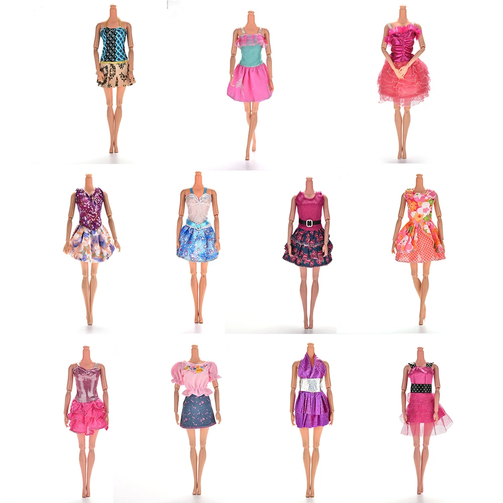 1 шт. разные стили Кукольное платье ручной работы для кукол одежда модное летнее