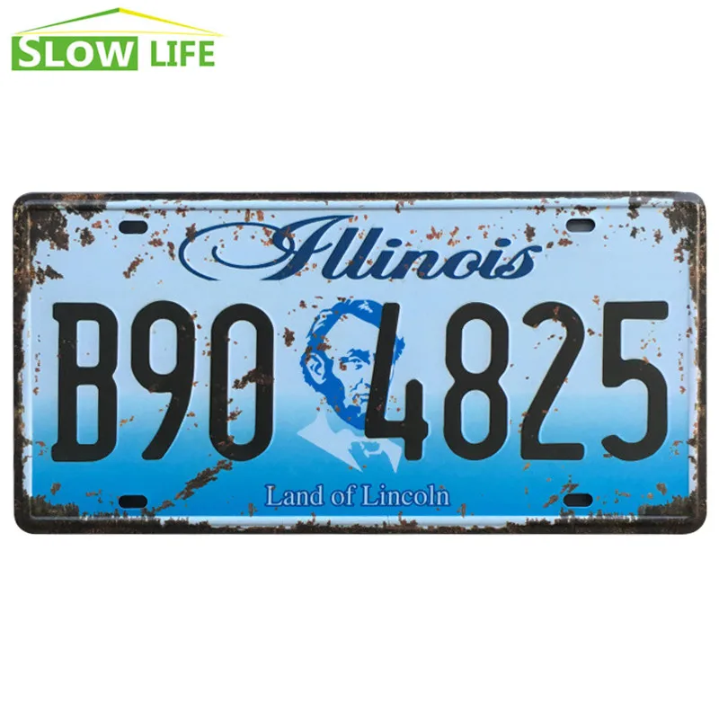 Аризона BDC4544 автомобильный металлический номерной знак металлическая жестяная