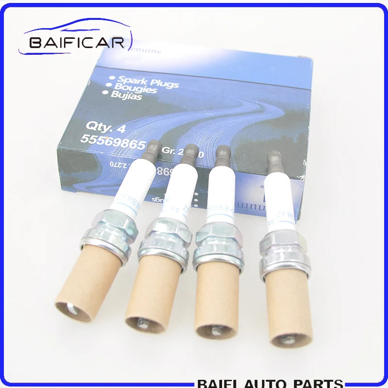 Новинка оригинальная Свеча зажигания из никелевого сплава 4 шт. 55569865 93742299 ZFR6U для