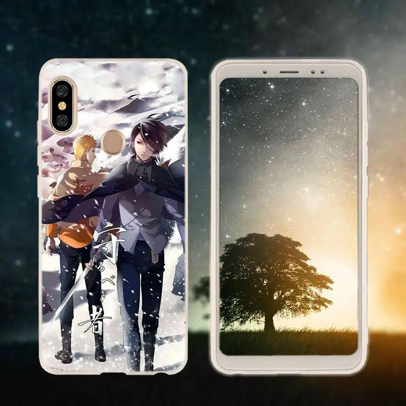 as photo 7 Чехол с рисунком Аниме Наруто Саске для Xiaomi Redmi Note 8 7 6 5 pro, чехол для Redmi 6a s2 5a 5 Plus 4a 4x3 Pro - Цвет: as photo 7