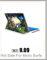 GOOYIYO-для Micro Surface Pro 4 5 виниловая наклейка на заднюю панель Полная наклейка на планшет с геометрическим принтом, кожный чехол, логотип, вырезанный