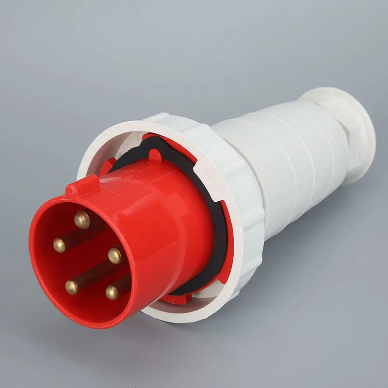 63A 5Pin 3P+ E+ N IP67 водонепроницаемая промышленная пробка напряжение 240V~ 415V промышленная розетка и разъем