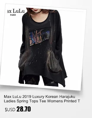 Max LuLu Модная европейская Дизайнерская одежда женская панк уличная Женская хлопковая топы и блузки повседневные льняные клетчатые рубашки
