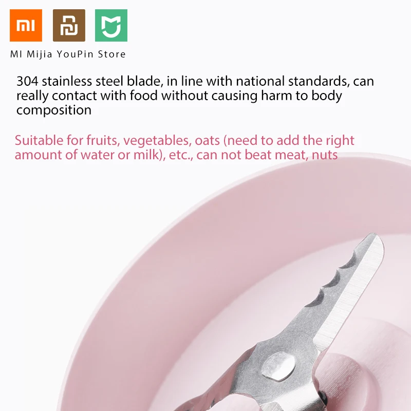 Xiaomi 17PIN Star Firut Cup Portable Juicer 400ML Fruit Magnetic charging 30 Seconds Of Quick Juice Suitable For Fitness | Электроника