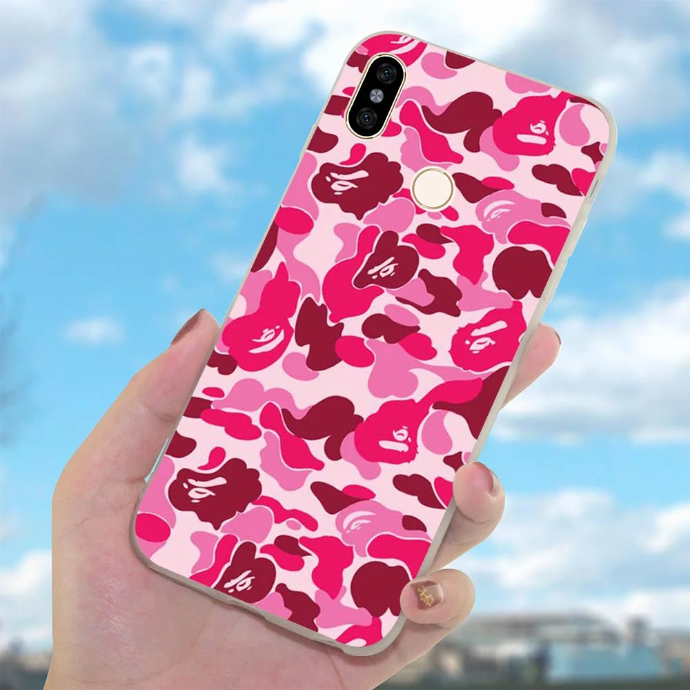 Камуфляжный чехол в стиле милитари для Xiaomi Mi A2 Lite 9 se A1 8 SE чехлы Redmi 5A 4A Note 5 6 7 Pro Plus