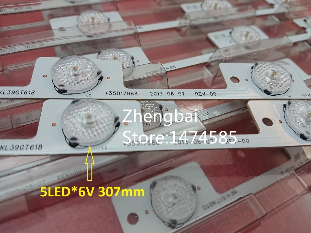 Светодиодная лента 4 шт./компл. * 5 светодиодов 6 В 307 мм для Toshiba Dl3945i Dl3945 KL39GT618 35017988|led