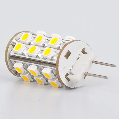 Бесплатная доставка 25 светодиодных ламп G4 3528 SMD широкая лампа 12 в и 24 лм