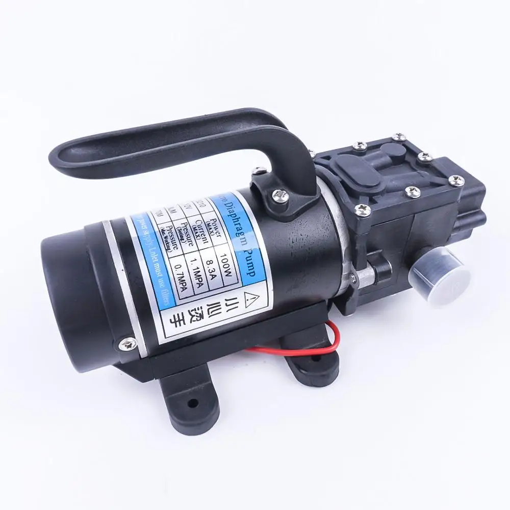 Фото DC 12V 130PIS 100W 8L/Min высококачественный Миниатюрный Мембранный самовсасывающий насос DC 12V 130PIS 100W 8L/Min высококачественный Миниатюрный Мембранный самовсасывающий насос