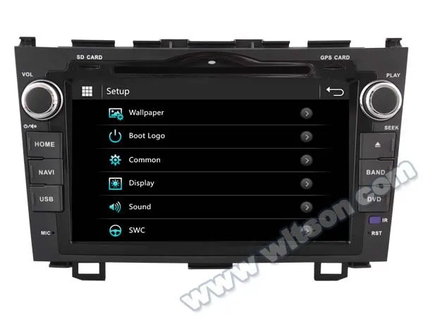 Заводская цена WITSON! Автомобильный dvd-плеер для HONDA CRV 2006-2011 Навигация GPS Стерео