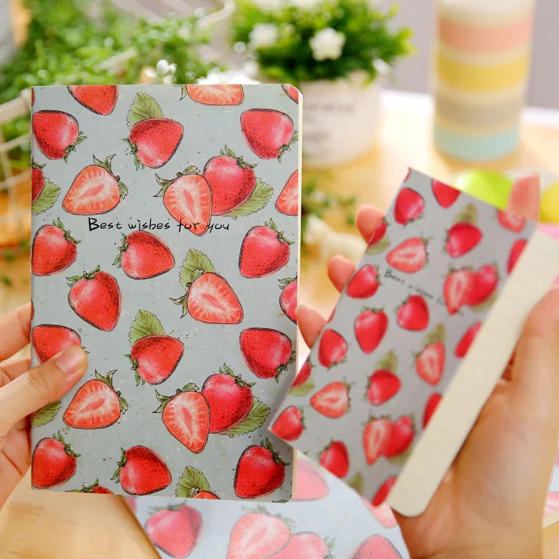 Милый простой блокнот в пасторальном стиле для студенческого дневника мягкая