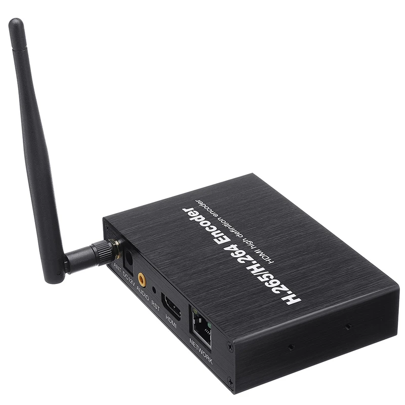 H.265 H.264 Hdmi Video Audio Wifi Encoder Iptvs Rtsp Rtmp Onvif H265 For Live Streaming Broadcast Eu Plug |