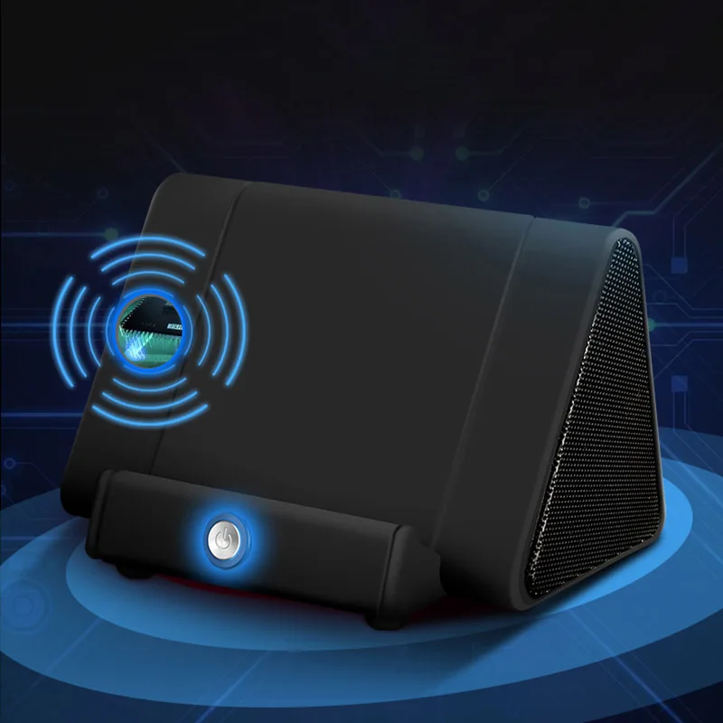 Bluetooth динамик Портативный USB зарядка 3D стерео беспроводной с подставкой для