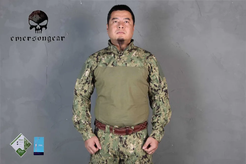 Emersongear Боевая штурмовая рубашка страйкбола тактическая bdu AOR2 EM9316A2| |