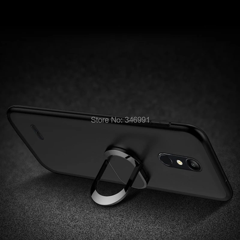 Чехол для LG K10 2018 роскошный 5 3 дюймовый мягкий черный пластиковый металлический