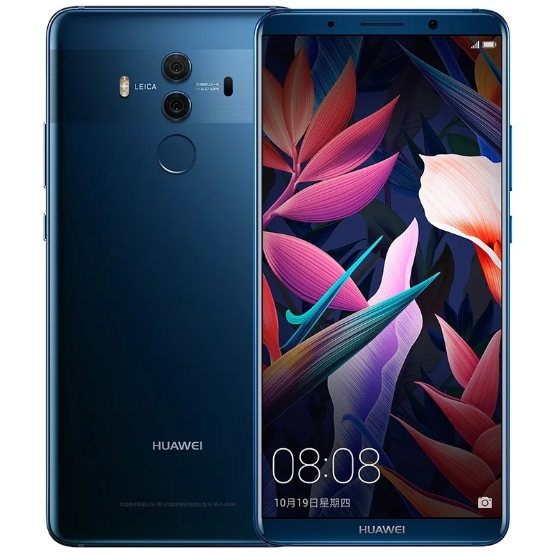 Глобальная прошивка huawei mate 10 Pro 6 ГБ 128 Гб Смартфон Android 8 0 двойной задний 20 Мп + 12 МП