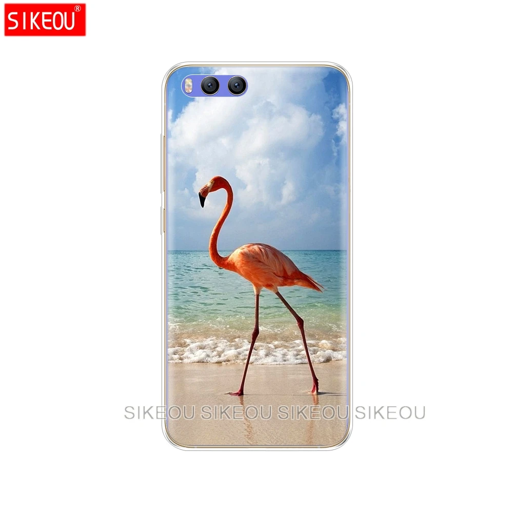 Силиконовый чехол для Xiaomi Mi 8 8SE A1 A2 5 5S 5X6 Mi5 MI6 NOTE 3 MAX Mix 2 2S красивый фламинго|Бамперы|