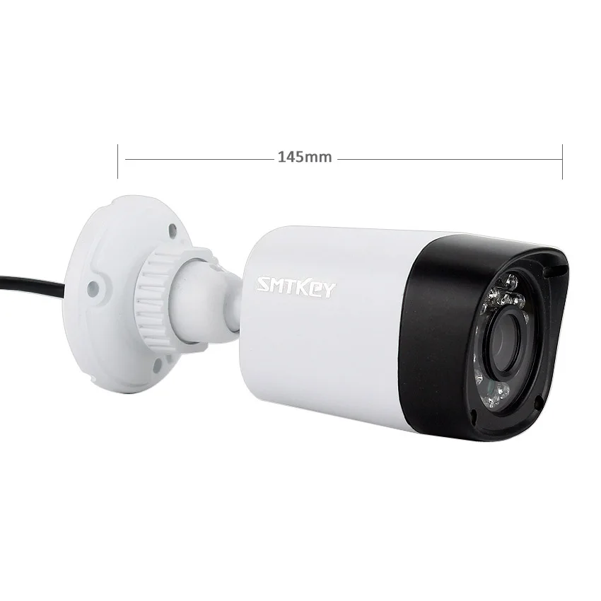 SMTKEY 1080P AHD камера 4 в 1 (AHD / CVI TVI/CVBS) Мини цилиндрическая наружная Водонепроницаемая