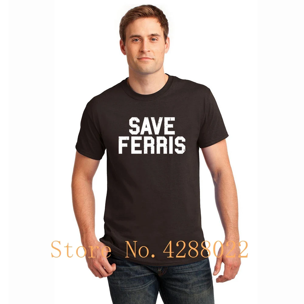 Save Ferris футболка для мужчин короткий рукав досуг Crazy футболки одежда Hombre большой