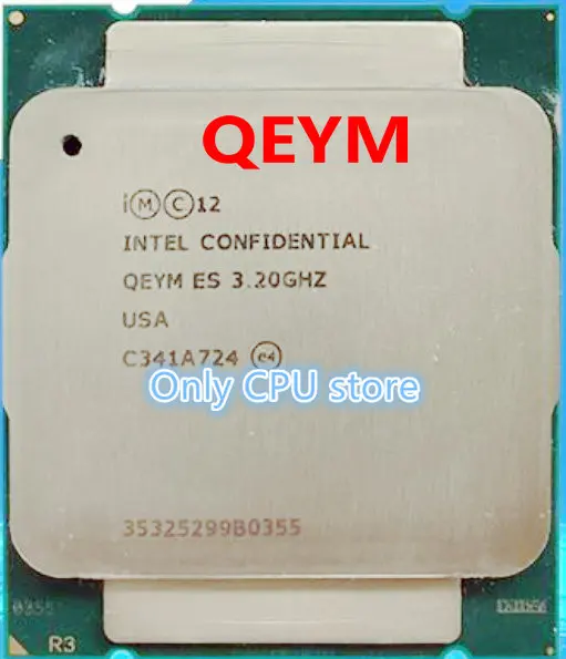 E5 2643V3 оригинальный процессор Intel Xeon ES версии QEYM 3 20 ГГц (макс. 2643 ГГц) 30M 6 Core LGA2011 V3