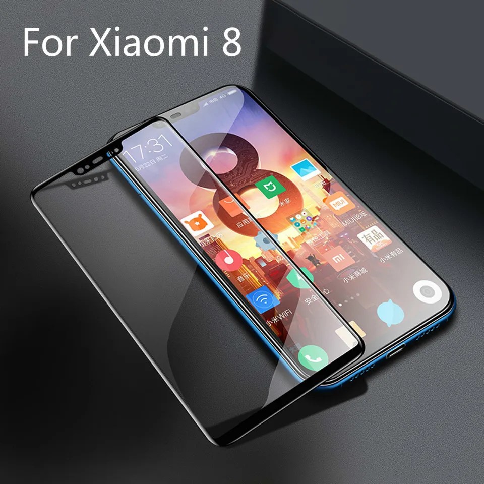 Закаленное стекло для xiaomi mi 8 3D защита экрана Защитное mi8 8se стекло|Защитные стёкла