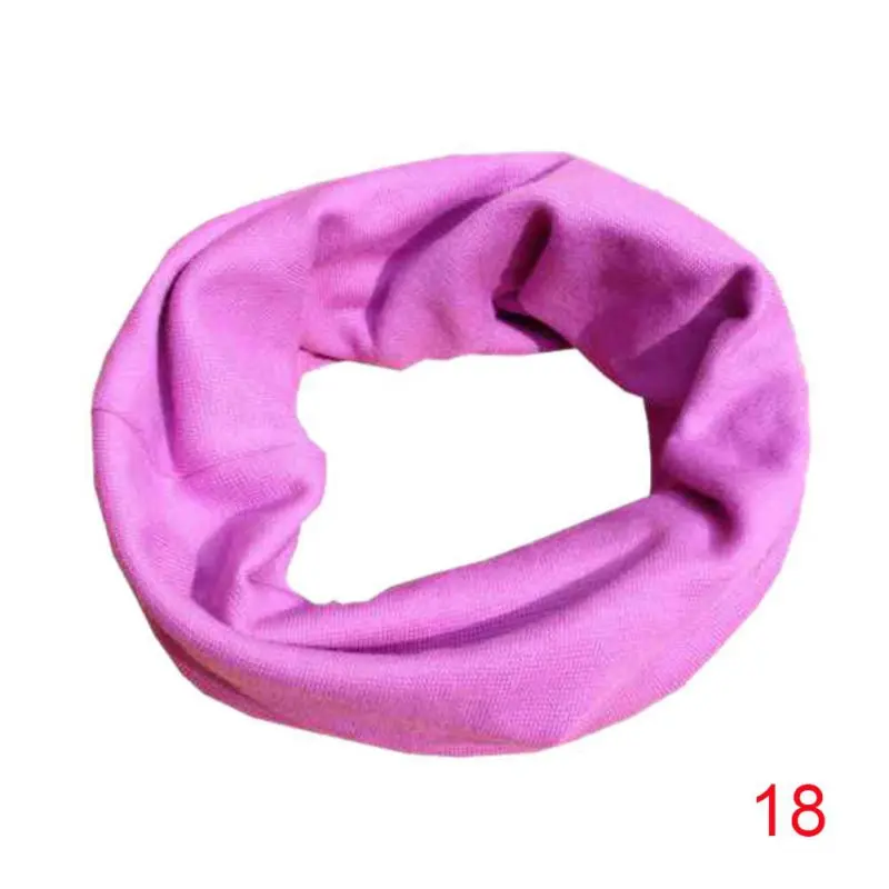 purple Весенние Шарфы Осень-Зима для детей ясельного возраста очень милая детская нагрудный шарф для девочек и мальчиков O хомут для шеи крышка одежда аксессуары - Цвет: purple