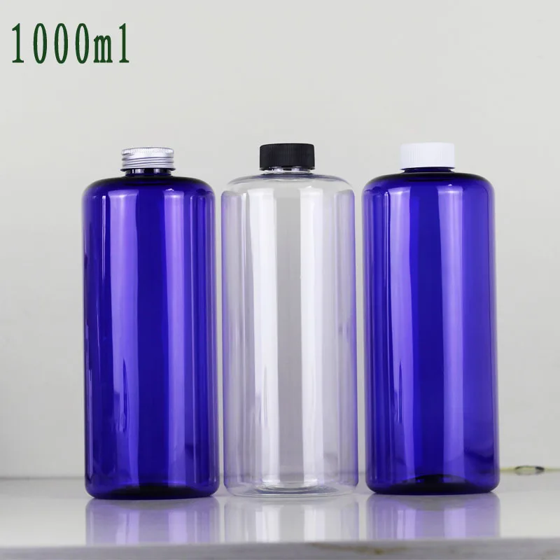 

Пустая многоцветная емкость 5X1000ml круглая бутылка для крема многоцветный контейнер пустой косметический пластиковый контейнер для хранени...