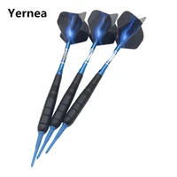 yernea high quality 3pcsset soft tip darts 19g profession electronic darts indoor sports games aluminium alloy shafts flights
