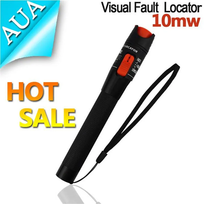 Лазерный дефектоскоп металла 10 мВт тестер волоконно оптического кабеля 12 км|visual