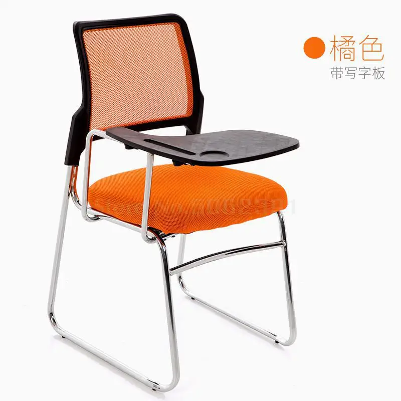 same as picture 8 Training chair with writing board folding conference chair staff office chair news chair mahjong chess leisure chair - Color: same as picture 8