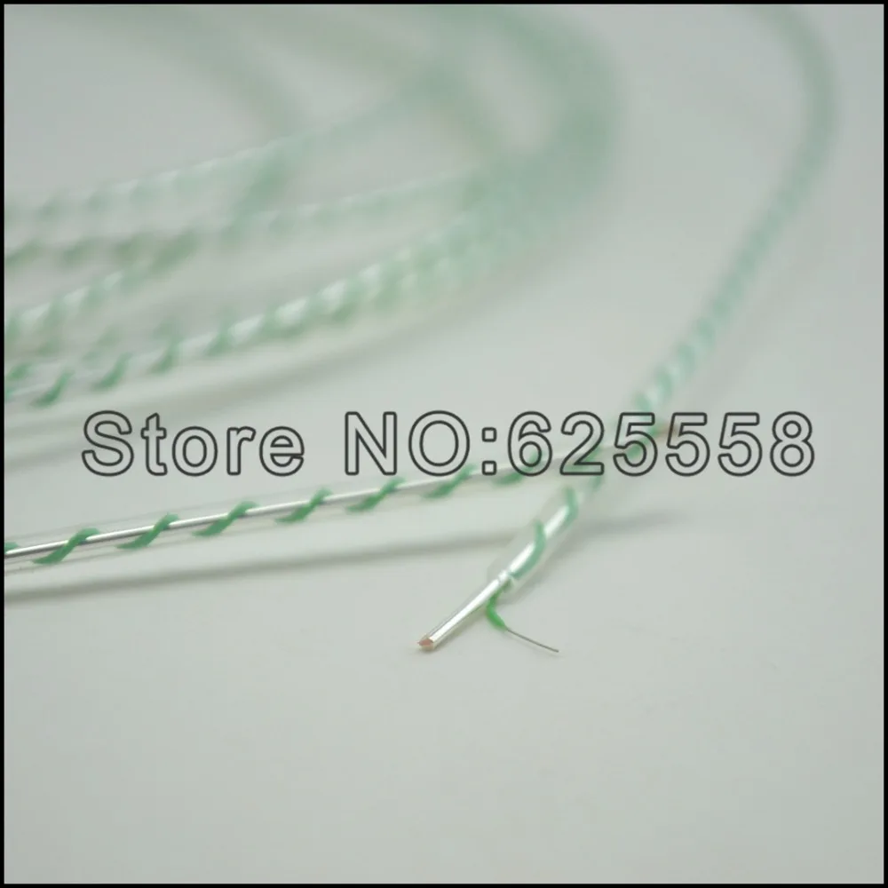Hi Fi аудио 7N Медный + чистый серебристый DIY кабель питания rca для динамика 2 м|cable