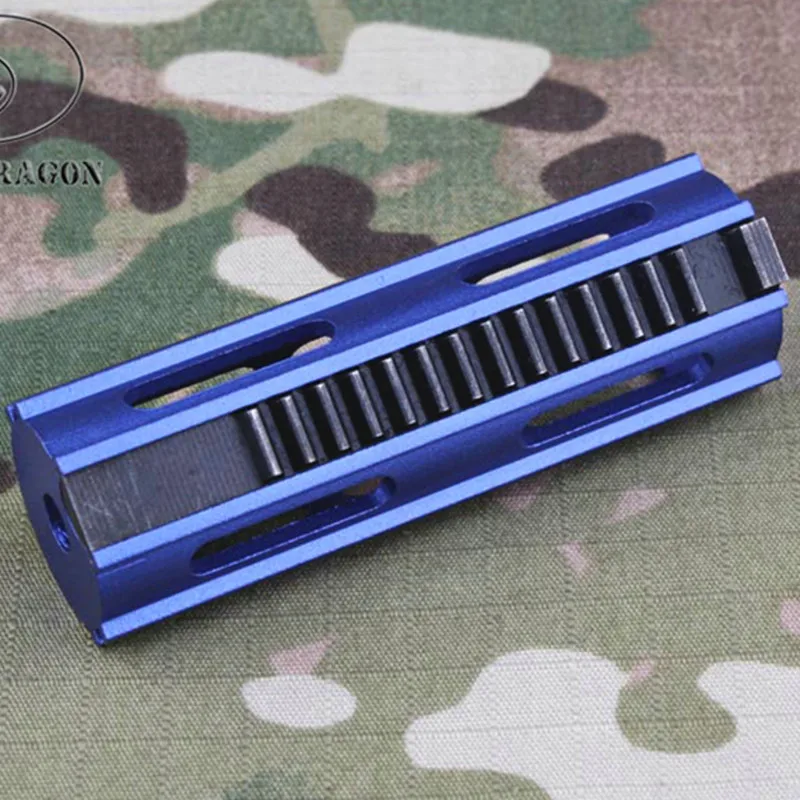 CNC Алюминиевый Поршень AEG с цельными стальными зубьями поршень для Airsoft M4 AK G36 MP5