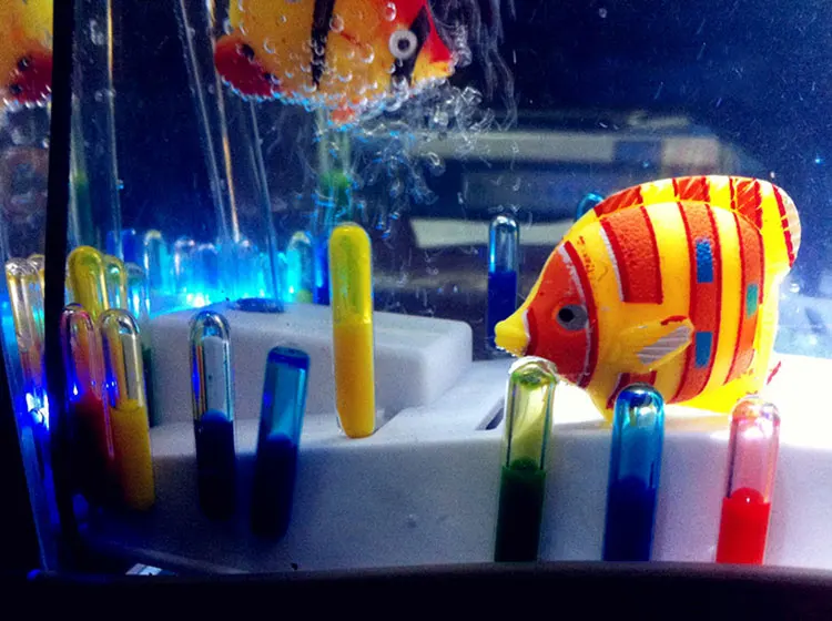 Aquarium ornament fish tank decorations turtle jar tumbler aquarium accessories landscaping Aquarium tumbler