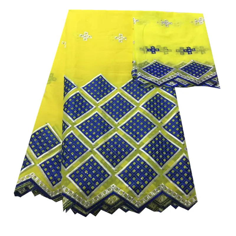 High Quality Stones Swiss Voile Lace In Switzerland 100% Cotton Laces For Nigeria Fabric pl69-96 | Дом и сад