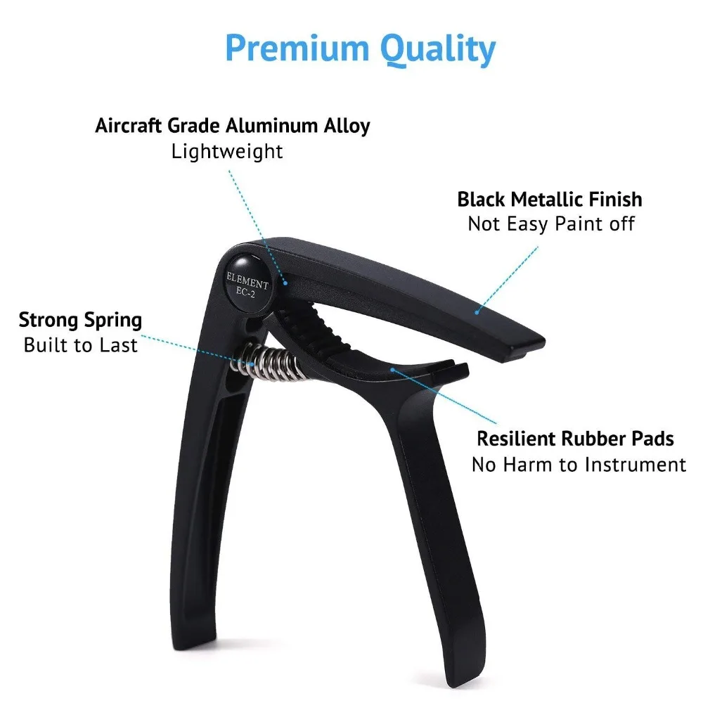 2019 New Design Guitar Ukulele Capo Classic Electric | Спорт и развлечения