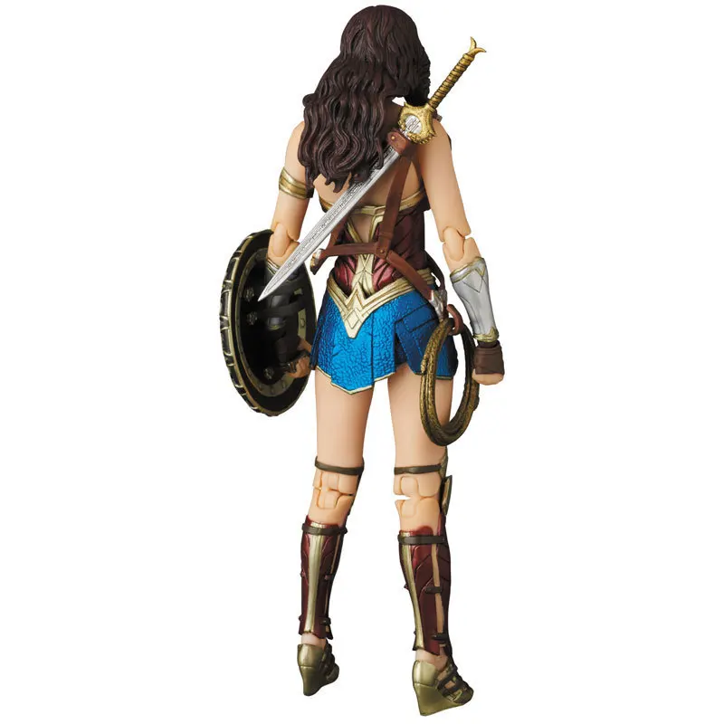 MAFEX 048 Лига Справедливости 16 см DC чудо женщина Коллекционная модель BJD Brinquedos