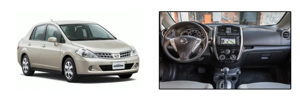 Aotsr Android 8 1 GPS навигация автомобильный без DVD плеера для Nissan Tiida Versa 2011 2017