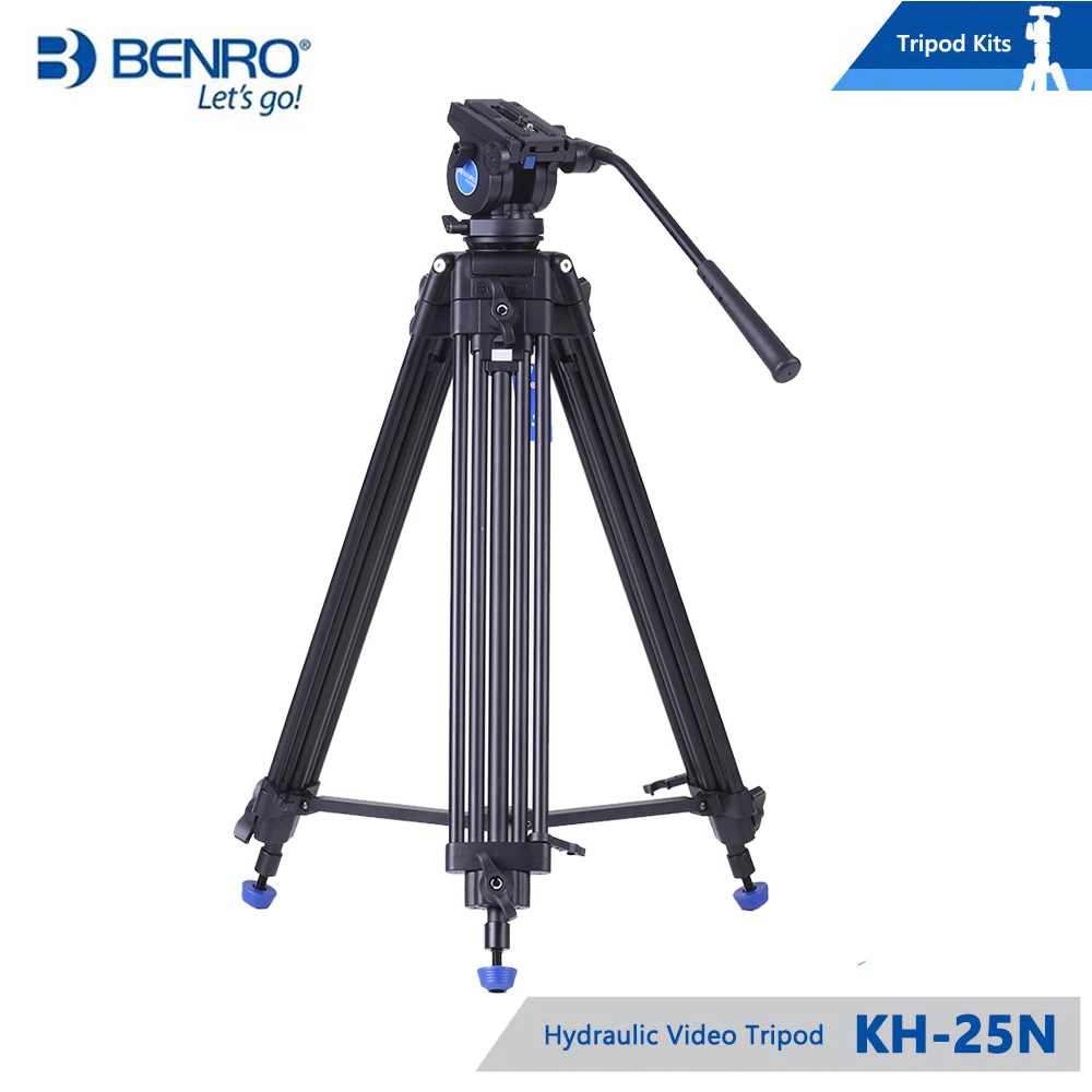 DHL Pro BENRO KH25N KH-25N штатив для видеокамеры профессиональная гидравлическая головка штатив из магниевого сплава+ видео сумка для штатива