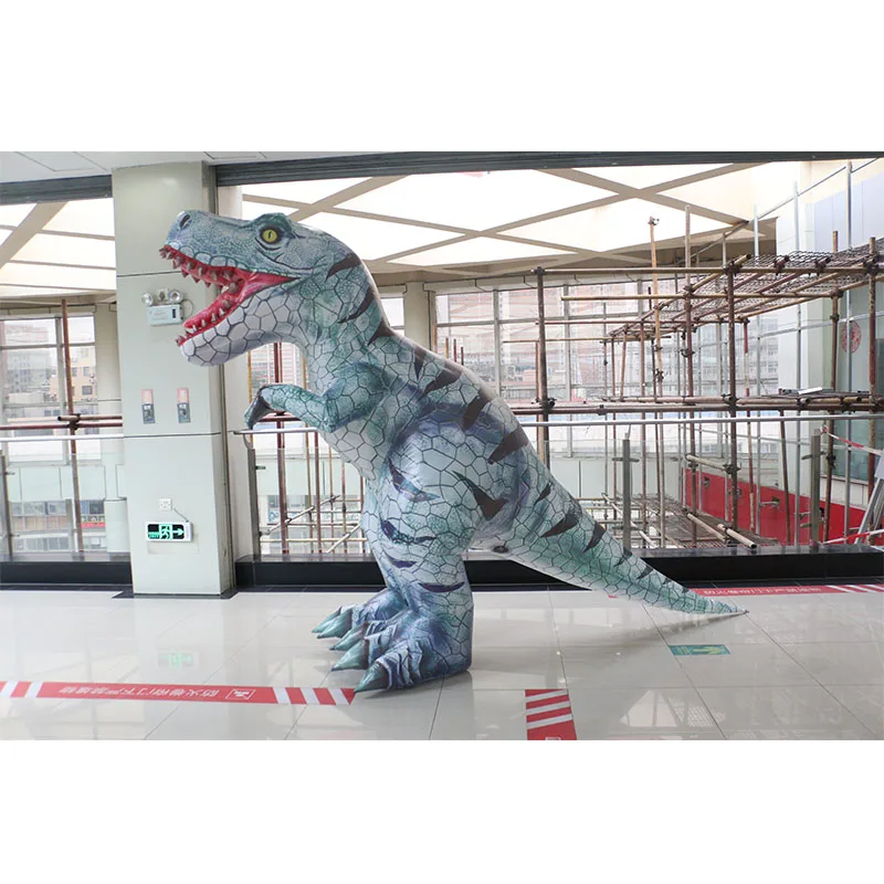Новинка, 2 метра, маскарадный костюм для взрослых, костюм динозавра t-rex, вечерние, Пурим, фантазия, надувной, на Хэллоуин, карнавальный костюм для взрослых