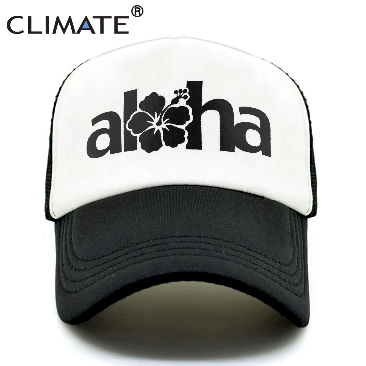 Климатическая Кепка для женщин и мужчин Aloha новая пляжная кепка с цветком Пляжная