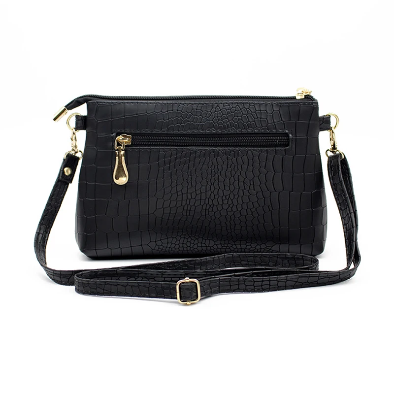 Женская мини сумка через плечо из крокодиловой кожи с кисточками|women's leather messenger