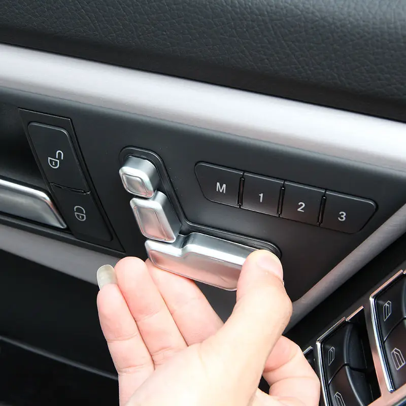 Регулируемая кнопка для автомобильного сиденья Накладка Mercedes Benz W246 W212 218 W146 X204 X156