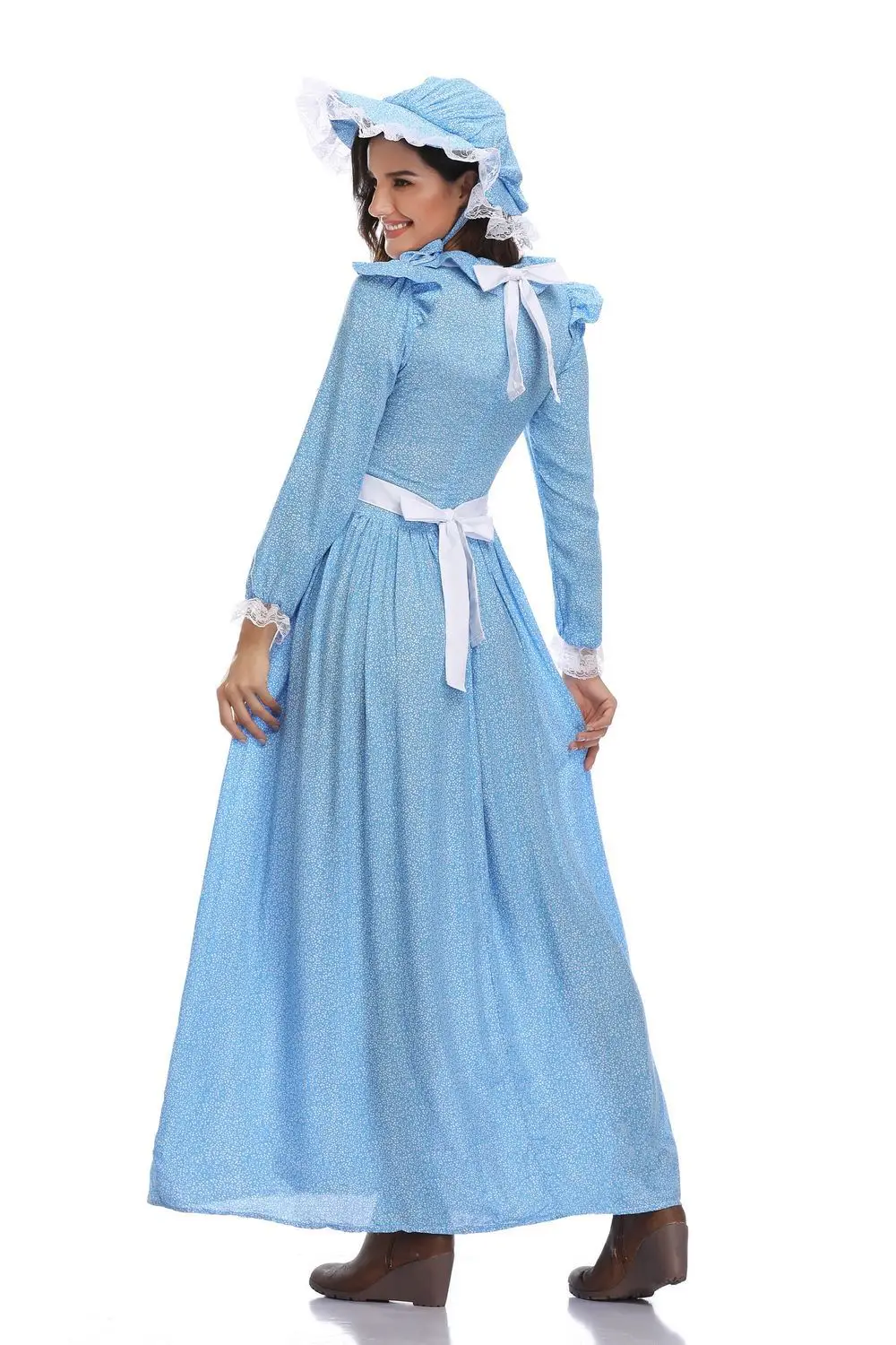 Комплект из 3 предметов! Европейский колониальный пасторальный костюм Ренессанс