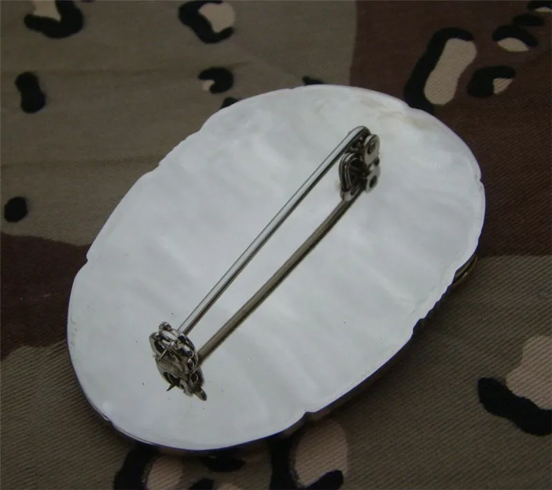 

United States LA Los Angeles Badges Copper LAPD Commander Shirt Lapel Badge Brooch Pin Badge 1:1 Gift Cosplay