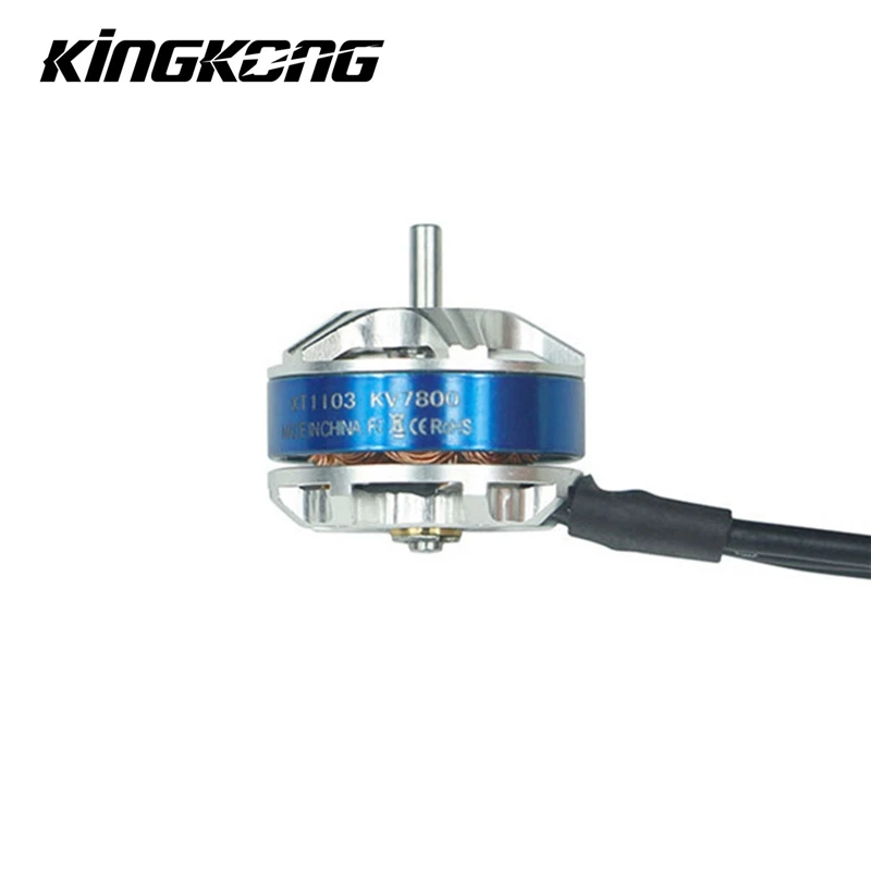 Новейший KINGKONG/LDARC FPV яйцо 136 мм гоночный Дрон запасные части XT1103 7800KV мотор с 2