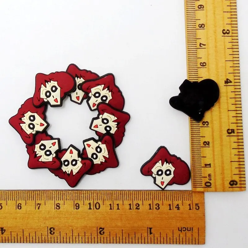 10 шт. японский мультфильм ПВХ Flatback амулеты DIY аксессуар для рукоделия намотки