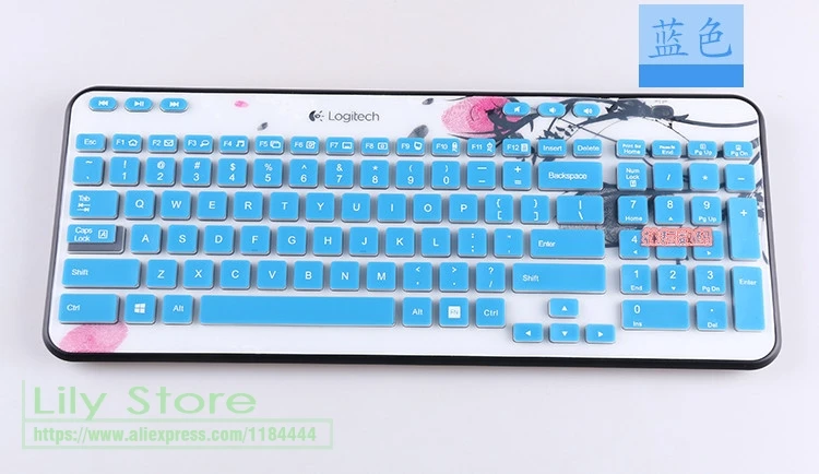 Для logitech MK365 MK360 K365 K360 Беспроводная настольная Пылезащитная пленка силиконовая Пылезащитная Механическая Защитная крышка для клавиатуры