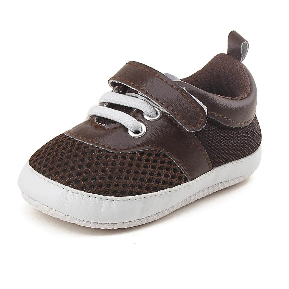 

Delebao Air Mesh Soft Baby Shoes Soft Sole Infant Toddler Hook & Loop Non-slip First Walkers